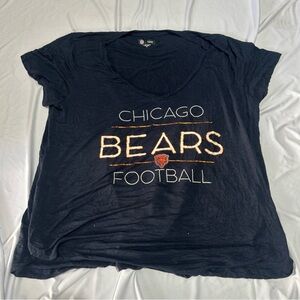 Chicago Bears Navy Blue NFL Women's Tee